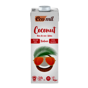 Bebida de coco sin azúcar Ecomil 1L