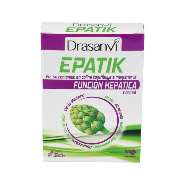 Epatik Detox 30 comprimidos de 700mg. Drasanvi