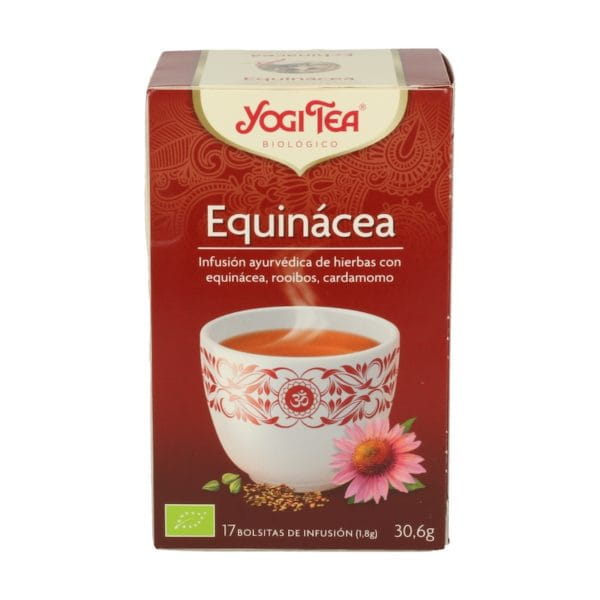 Equinacea Yogui Tea Infusión ayurvédica 17 bolsitas infusoras