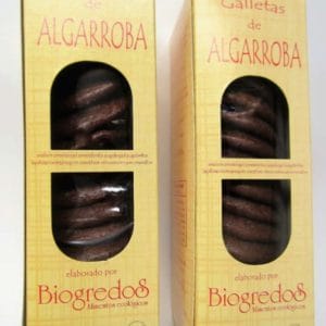Galletas de Algarroba sin gluten Biogredos