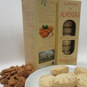 Galletas de Almendra sin gluten Biogredos