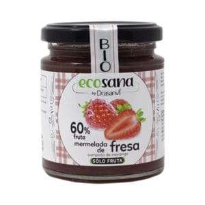 Mermelada fresa solo fruta 250g Ecosana
