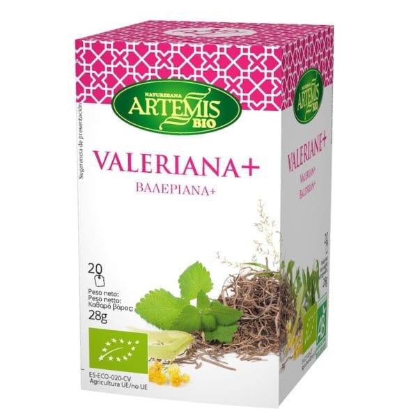 Valeriana 20 bolsitas de infusión Artemis