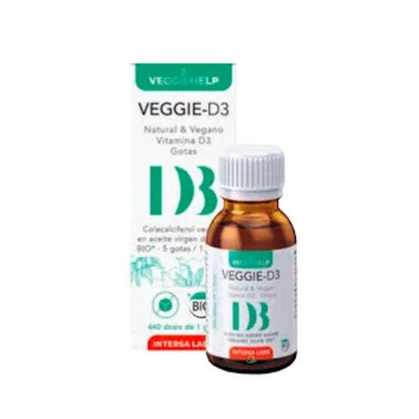 Veggie Vitamina D3 Gotas 20ml. Intersa