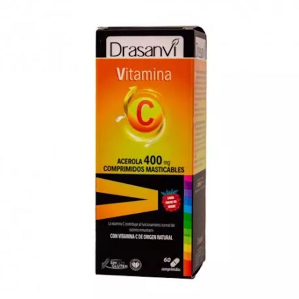 Vitamina C 400mg. masticable 60 comprimidos Drasanvi