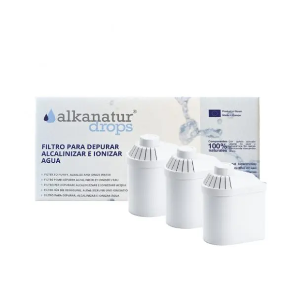 Jarra de agua Alkanatur: filtra y alcaliniza