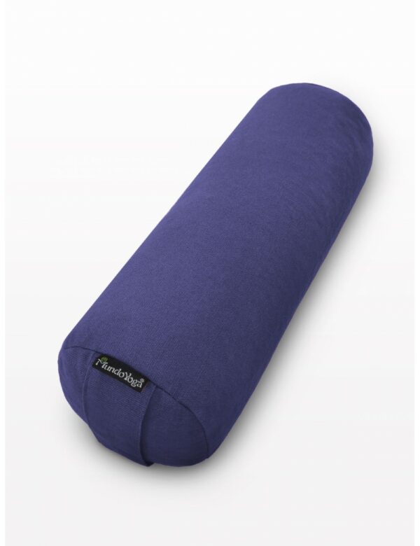 Mini-Bolster cilindrico para yoga y pilats mundo yoga azul lavanda